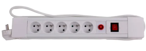 Euro Tools Stekkerblok met schakelaar 1,5 m 5 x 16 A