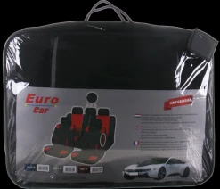 Euro Car Stoelhoesset De Luxe Grijs