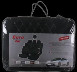 Euro Car Stoelhoesset Sport Grijs