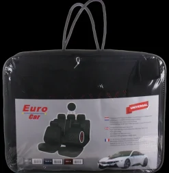 Euro Car Stoelhoesset Sport Rood