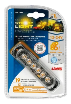 Euro Shop Stroboscoop 6 Led 12/24V