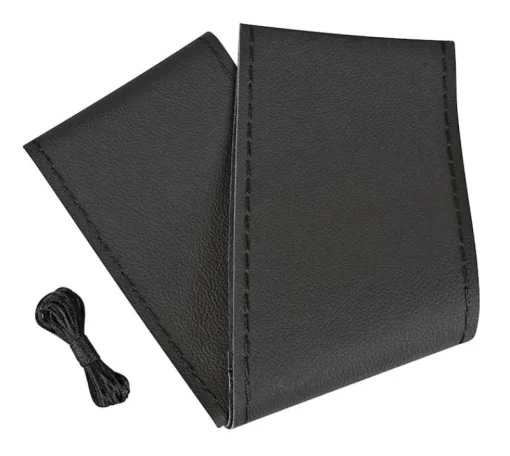 Euro Shop Stuurovertrek Leder Zwart 37-39cm