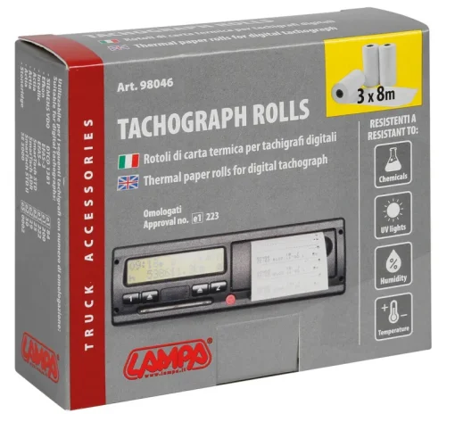 Euro Shop Tachograafschijf Digitaal Papier Rollen