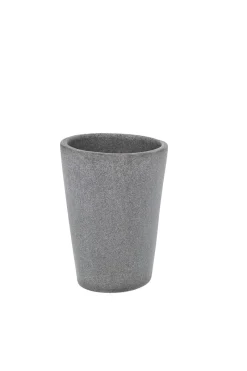 Wenko Tandglas Pebble stone grijs