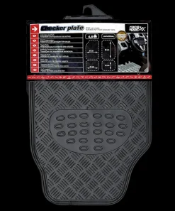 Race Sport Tapijt rubber aluminium zwart