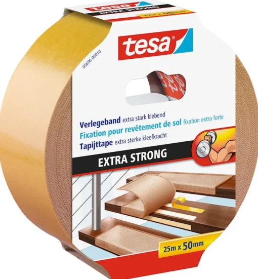 Tesa Tapijttape extra strong 25 m x 50 mm