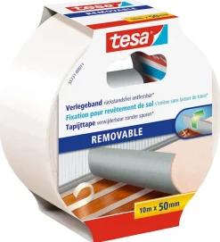 Tesa Tapijttape verwijderbaar 10 m x 50 mm