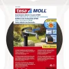 Tesa Moll zelfklevende EPDM buisisolatie 5m x 20mm - Zwart