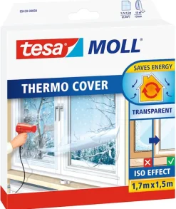 Tesa Thermo Cover Isolatiefolie 1,7 m x 1,5 m