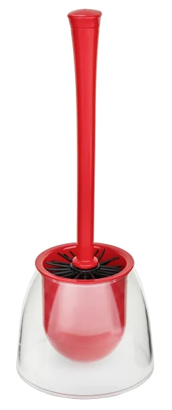 Wenko Toiletborstelhouder Fiesta rood