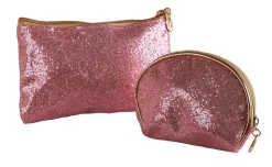 DDD Toilettas + mini roze glitter