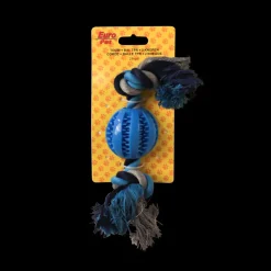 Euro Pet Touw + bal + 2 knoppen 28 cm
