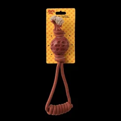Euro Pet Touw + bal oranje 5x34 cm