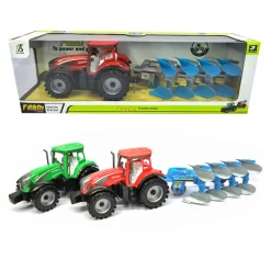 DDD Toys Tractor met ploeger