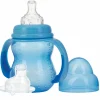 Nuby Trainingsfles 240ml blauw