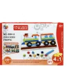 DDD Toys Trein puzzelblokjes 248 stuks