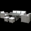 DDD Tuinset wicker Stockholm