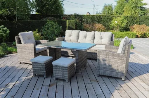 DDD Tuinset wicker Stockholm