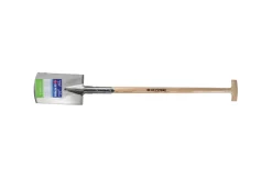 De Pypere Tuinspade gebogen T-steel 28,5 x 160 cm