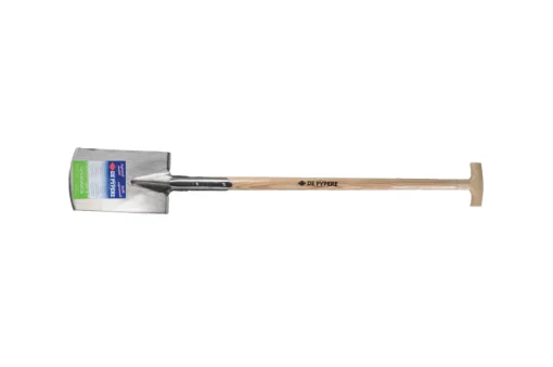 De Pypere Tuinspade gebogen T-steel 28,5 x 160 cm