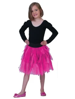 Kinderen Euro Shop Tule Rok Roze Meisje - One Size