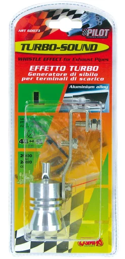 Euro Shop Turbo Sound Fluit Effect Voor Uitlaatpijp L