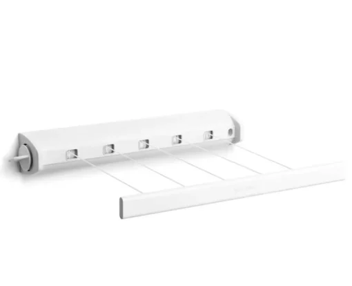 Brabantia Uittrekbare drooglijn 22 m wit