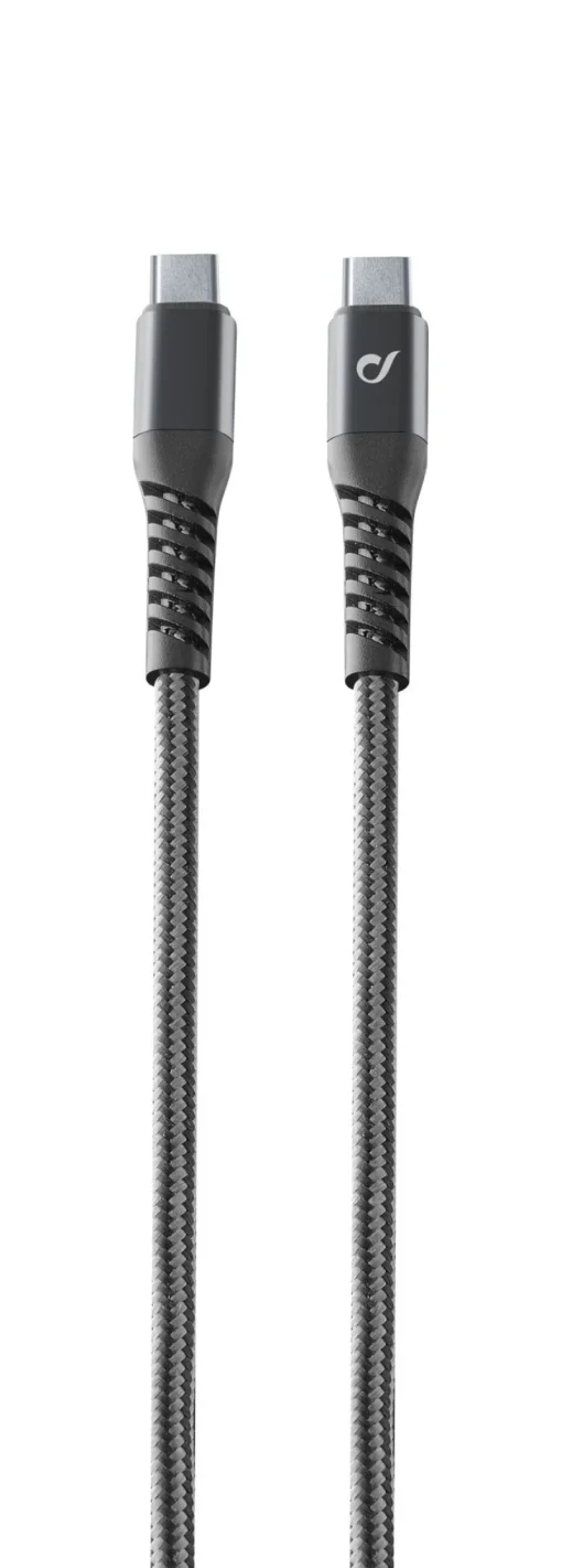Cellular Line Usbcable Kevl Usb-C - C 1M Bk