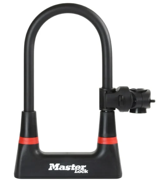 Masterlock U-slot gehard staal met 4 sleutels