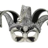 Partyline Venetiaans Masker Zilver