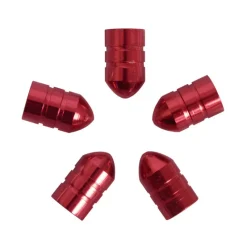 Carpoint Ventieldoppen rood 5 stuks