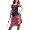 Euro Shop Verkleedjurk Cowgirl Denim Ranger Lang - Maat 40/42