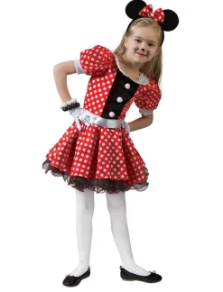 Euro Shop Verkleedjurk Minnie Muis - Maat 104