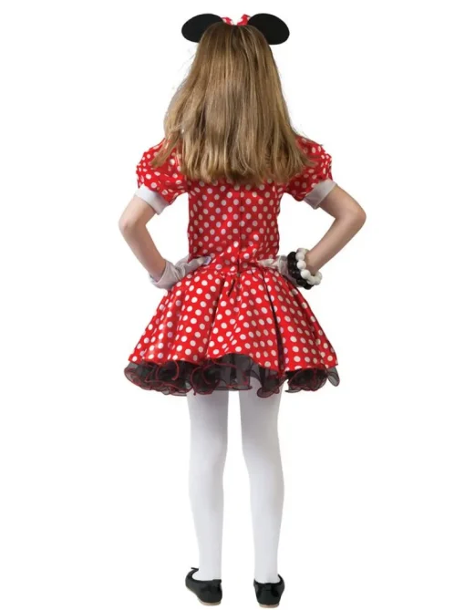 Kinderen Euro Shop Verkleedjurk Minnie Muis - Maat 152