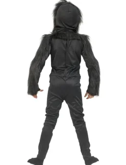 Kinderen Euro Shop Verkleedpak Gorilla George - Maat 140