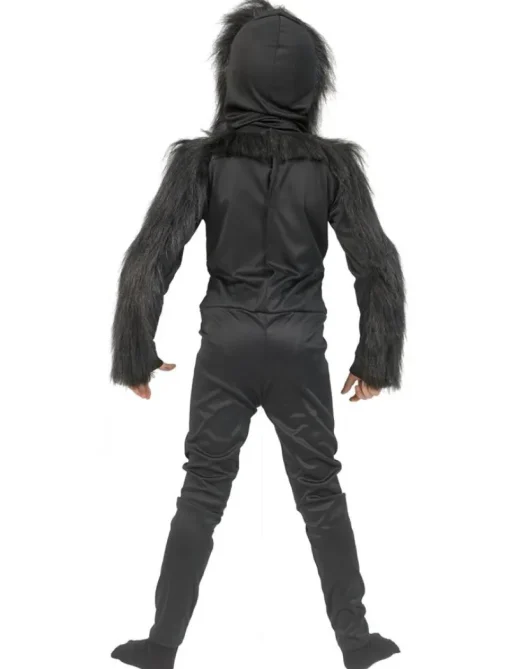 Kinderen Euro Shop Verkleedpak Gorilla George - Maat 140