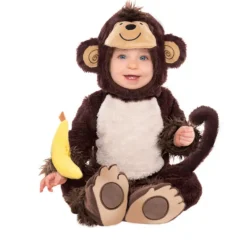 Euro Shop Verkleedpak Monkey - 12-18 maand