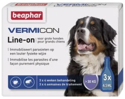 Beaphar Vermicon Line-On grote hond 3x4,5 ml