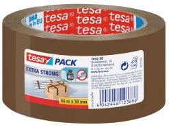 Tesa Verpakkingstape 66 m x 50 mm bruin