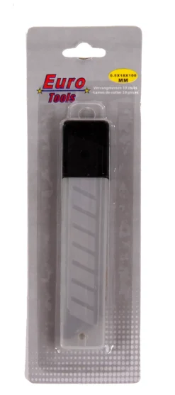 Euro Tools Vervangmessen 10 stuks