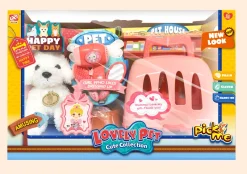 DDD Toys Verzorgingsset puppy roze