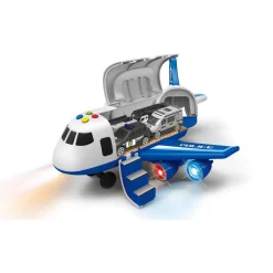 DDD Toys Vliegtuig politie met licht en geluid
