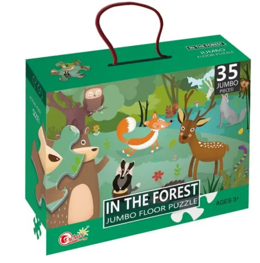 DDD Toys Vloerpuzzel in het bos 35 stuks