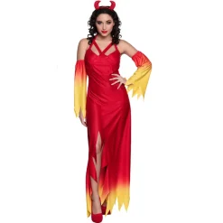 Euro Shop Volwassenenkostuum Fire Devil M