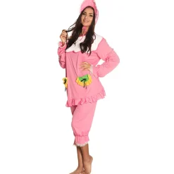 Euro Shop Volwassenenkostuum Grote baby - Roze - M/L