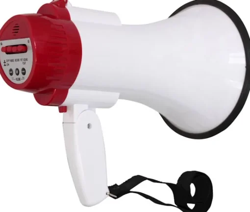 Euro Shop 20W Megaphone W/Bat + Usb