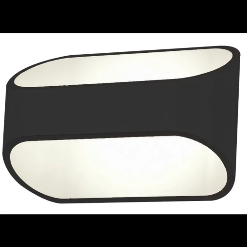 Euro Light Wandlamp Nigella LED 6W - zwart