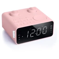 Muse Wekkerradio M-17 roze FM