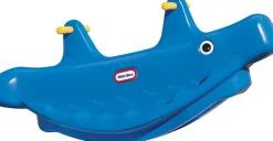 Little Tikes Whale teeter totter blue