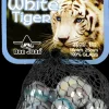 Don Juan White tiger knikkers 21 stuks